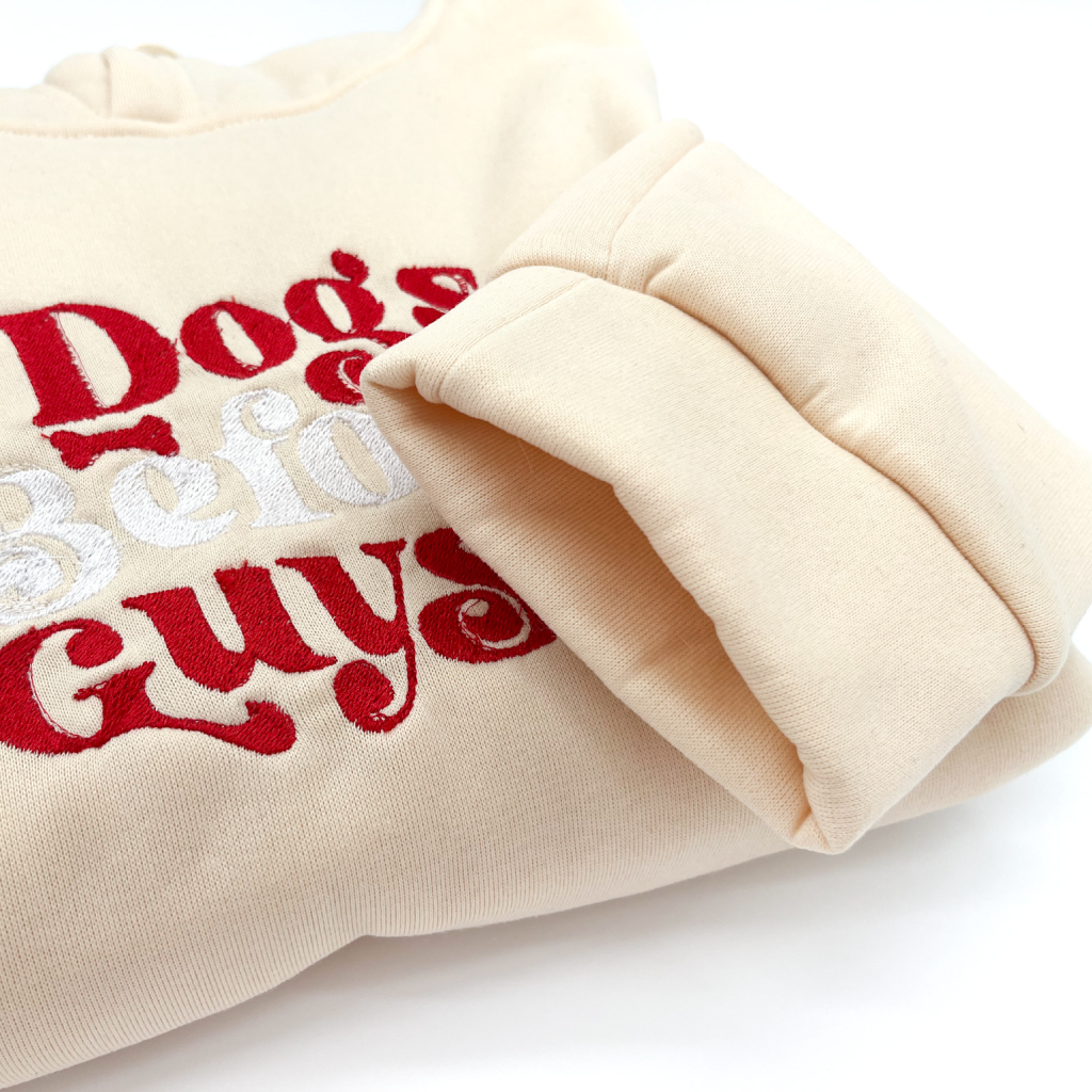 Sudadera "Dogs Before Guys"